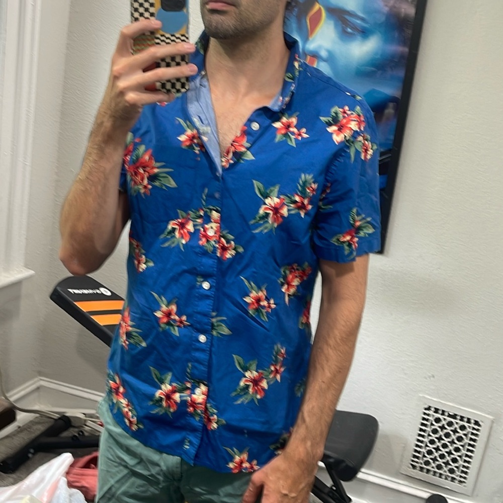 Blue Hawaiian shirt - Old Navy